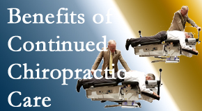 Lombardy Chiropractic Clinic offers continued chiropractic care (aka maintenance care) as it is research-documented as effective.