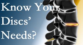 Your Augusta chiropractor thoroughly understands spinal discs and what they need nutritionally. Do you?