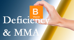 Lombardy Chiropractic Clinic points out B vitamin deficiencies and MMA levels may affect the brain and nervous system functions. 