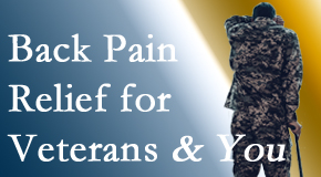 Lombardy Chiropractic Clinic treats veterans with back pain and PTSD and stress.