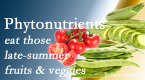 Lombardy Chiropractic Clinic shares research on the benefits of phytonutrient-filled fruits and vegetables. 