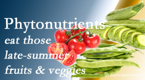 Lombardy Chiropractic Clinic shares research on the benefits of phytonutrient-filled fruits and vegetables.