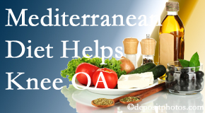 Lombardy Chiropractic Clinic shares recent research about how good a Mediterranean Diet is for knee osteoarthritis as well as quality of life improvement.