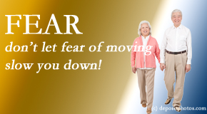 Lombardy Chiropractic Clinic gets why back pain sufferers fear movement and helps them get past it to move and exercise.