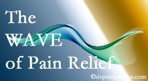 Lombardy Chiropractic Clinic rides the wave of healing pain relief with our back pain and neck pain patients. 