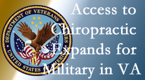 Augusta chiropractic care helps relieve spine pain and back pain for many locals, and its availability for veterans and military personnel increases in the VA to help more. 