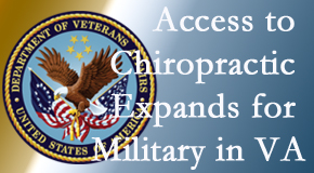 Augusta chiropractic care helps relieve spine pain and back pain for many locals, and its availability for veterans and military personnel increases in the VA to help more.