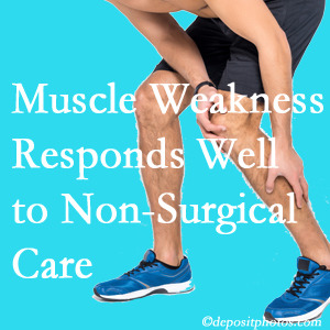  Augusta chiropractic non-surgical care often improves muscle weakness in back and leg pain patients.