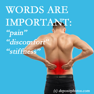 Your Augusta chiropractor listens to every word you use to describe the back pain experience to develop the proper, relieving treatment plan.