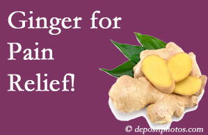 Augusta chronic pain and osteoarthritis pain patients will want to investigate ginger for its many varied benefits not least of which is pain reduction.