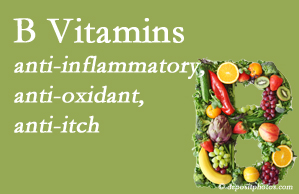Lombardy Chiropractic Clinic presents new research on the benefit of adequate B vitamin levels.