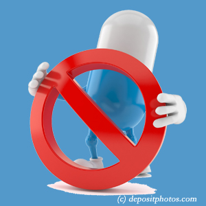 image of no pill sign