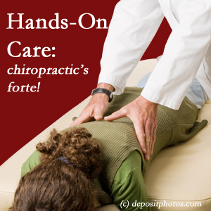 picture of Augusta chiropractic hands-on treatment