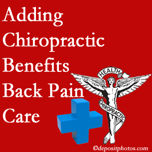 Added Augusta chiropractic to back pain care plans works for back pain sufferers. 