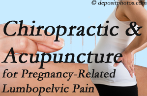 Augusta chiropractic and acupuncture may help pregnancy-related back pain and lumbopelvic pain.