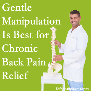 Gentle Augusta chiropractic treatment of chronic low back pain is best. 