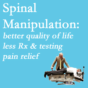 The Augusta chiropractic care provides spinal manipulation which research is describing as beneficial for pain relief, better quality of life, and reduced risk of prescription medication use and excess testing.