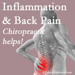 The Augusta chiropractic care provides back pain-relieving treatment that is shown to reduce related inflammation as well.