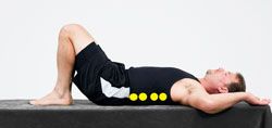 Pelvic tilt abdominal exercise