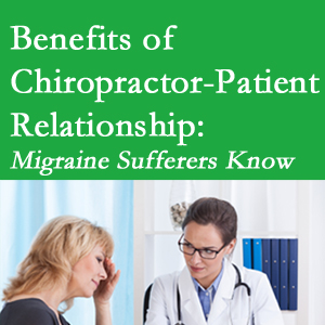 Augusta chiropractor-patient benefits are plentiful and especially apparent to episodic migraine sufferers. 