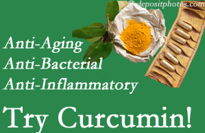 Pain-relieving curcumin may be a good addition to the Augusta chiropractic treatment plan. 