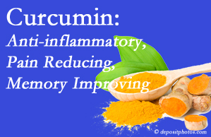 Augusta chiropractic nutrition integration is important, particularly when curcumin is shown to be an anti-inflammatory benefit.