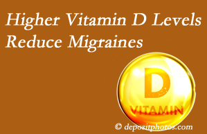 Lombardy Chiropractic Clinic shares a new study that higher Vitamin D levels may reduce migraine headache incidence.