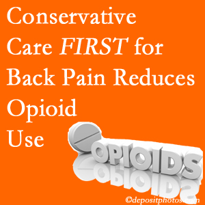 Lombardy Chiropractic Clinic provides chiropractic treatment as an option to opioids for back pain relief.