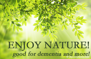 Lombardy Chiropractic Clinic encourages our chiropractic patients to enjoy some time in nature! Interacting with nature is good for young and old alike, inspires independence, pleasure, and for dementia sufferers quite possibly even memory-triggering.