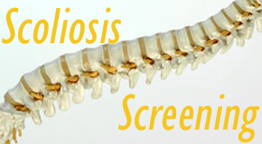 picture of scoliosis screening